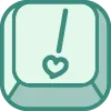 🔠 Эмодзи «Cute Keyboard 6» для Telegram