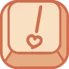 🔠 Эмодзи «Cute Keyboard 7» для Telegram