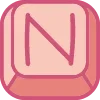 🔠 Эмодзи «Cute Keyboard 8» для Telegram