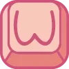 🔠 Эмодзи «Cute Keyboard 8» для Telegram