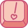 🔠 Эмодзи «Cute Keyboard 8» для Telegram
