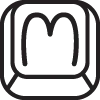 🔠 Эмодзи «cute keyboard 9 of 9» для Telegram