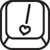 🔠 Эмодзи «cute keyboard 9 of 9» для Telegram