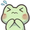 🐸 Эмодзи «Лягушечка ᰔ» для Telegram
