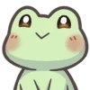 🐸 Эмодзи «Лягушечка ᰔ» для Telegram