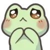 🐸 Эмодзи «Лягушечка ᰔ» для Telegram