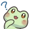 🐸 Эмодзи «Лягушечка ᰔ» для Telegram