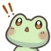 🐸 Эмодзи «Лягушечка ᰔ» для Telegram