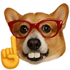 🤓 Эмодзи «Милота» для Telegram