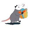 🐁 Эмодзи «Опоссумы» для Telegram