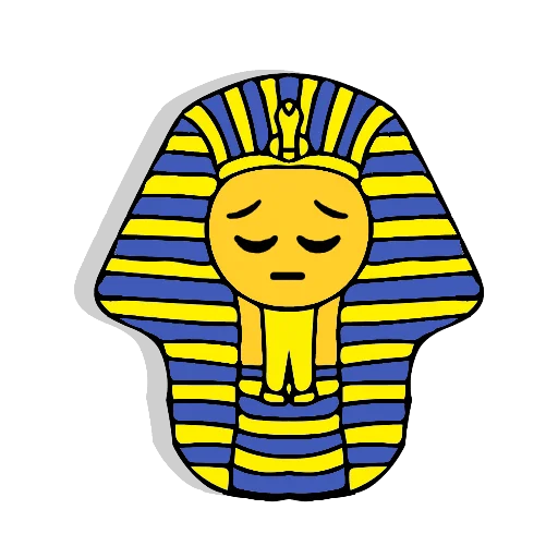 😔 Стикер «CutePharaoh» для Telegram
