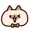 😉 Эмодзи «Cute Siamese» для Telegram