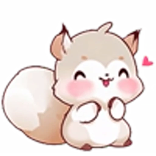 🥰 Эмодзи «Cute Squirrel Emoji» для Telegram