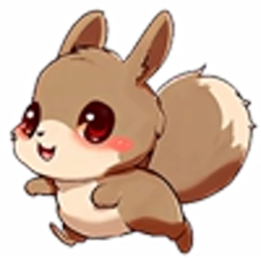 🤩 Эмодзи «Cute Squirrel Emoji» для Telegram