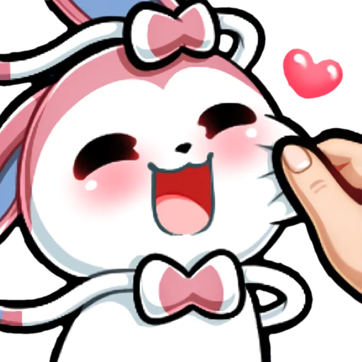 Стикерпак Sylveon для Telegram — скачать