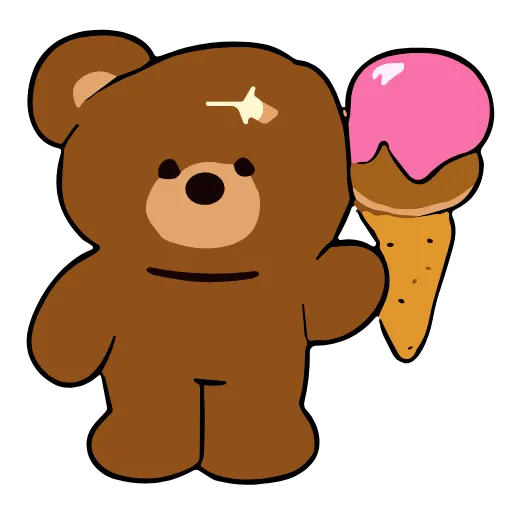 🧸 Эмодзи «cute very color» для Telegram