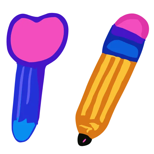 ✏️ Эмодзи «cute very color» для Telegram