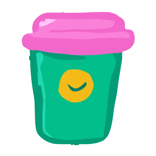🥤 Эмодзи «cute very color» для Telegram