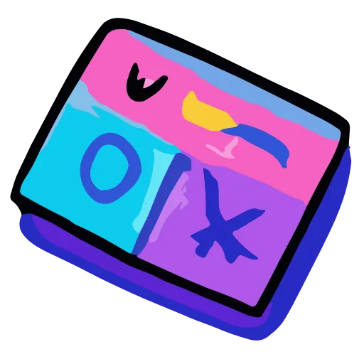 🗓 Эмодзи «cute very color» для Telegram