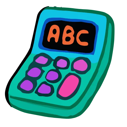 🧮 Эмодзи «cute very color» для Telegram