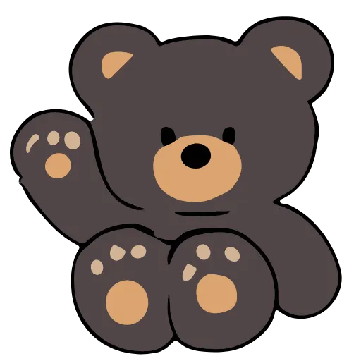 🧸 Эмодзи «cute very color» для Telegram