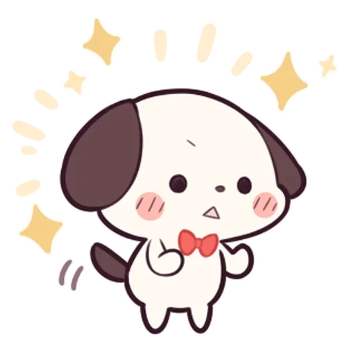 Стикерпак Милый щенок Cute Puppy для Telegram — скачать