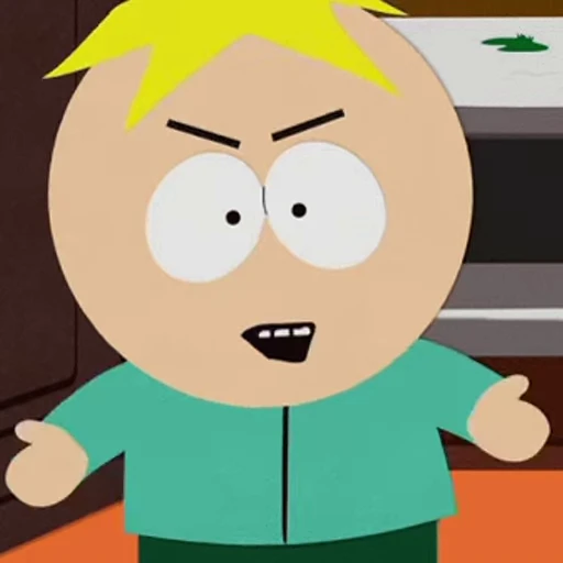 🤷‍♂️ Стикер «Cutie Butters ()» для Telegram