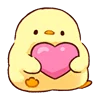 Эмодзи Cutie Chicken для Telegram — скачать