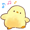 🎶 Эмодзи «Cutie Chicken» для Telegram