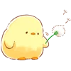 😒 Эмодзи «Cutie Chicken» для Telegram