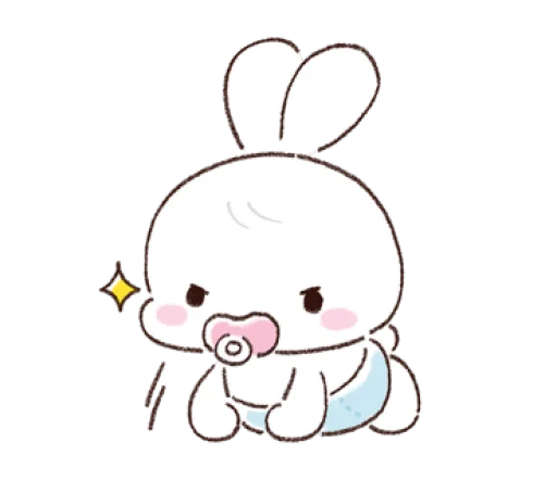 Стикерпак Cutie Pie Ba для Telegram — скачать