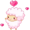 🐑 Эмодзи «Cutie 💖» для Telegram