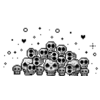 💀 Эмодзи «Cutie 💖» для Telegram