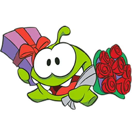 💐 Стикер «Cut the Rope» для Telegram