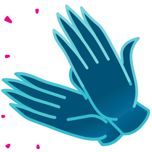 👏 Эмодзи «ФУКСИАНА - эмодзи цвета фуксия» для Telegram