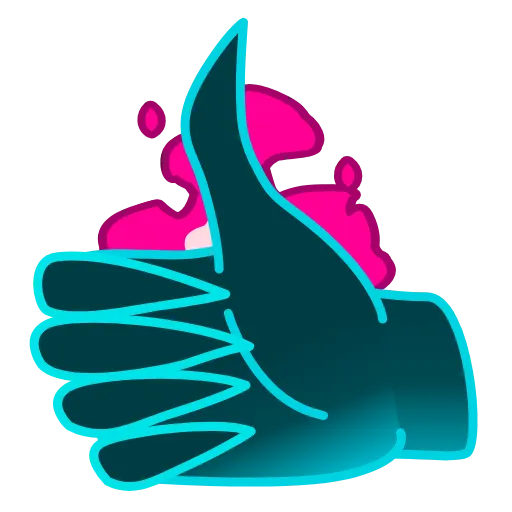 👍 Эмодзи «ФУКСИАНА - эмодзи цвета фуксия» для Telegram