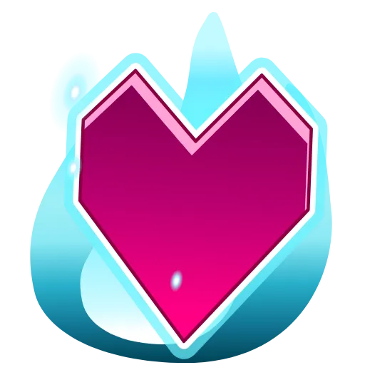 ❤️ Эмодзи «ФУКСИАНА - эмодзи цвета фуксия» для Telegram