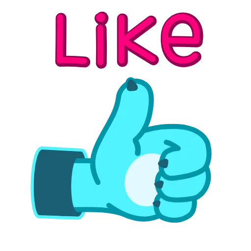 👍 Эмодзи «ФУКСИАНА - эмодзи цвета фуксия» для Telegram