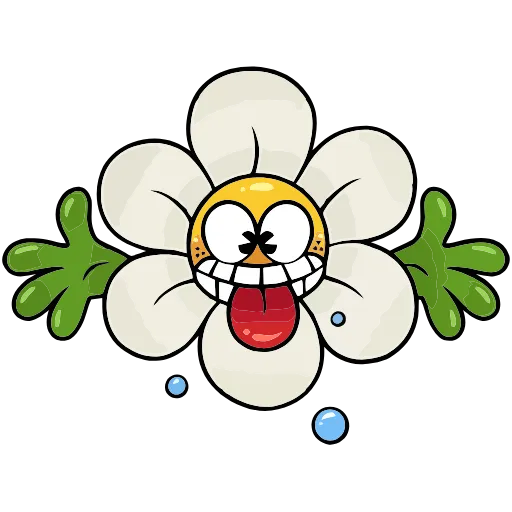 😛 Эмодзи «Цветик» для Telegram