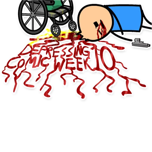 Стикерпак Cyanide and Depression Цианид и Депресси для Telegram — скачать