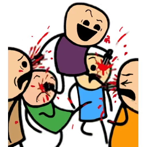 😉 Стикер «Cyanide boy» для Telegram