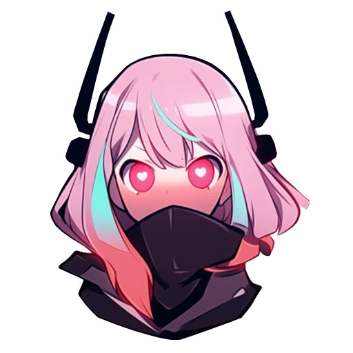 😍 Стикер «Cyber Girls» для Telegram