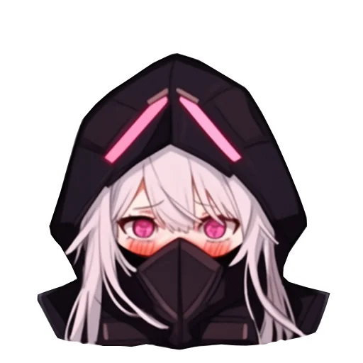 ☺️ Стикер «Cyber Girls» для Telegram