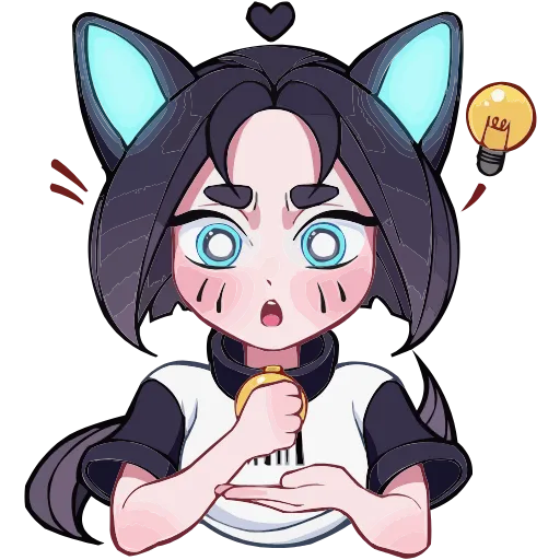 💡 Эмодзи «Кибер Милшу 02» для Telegram