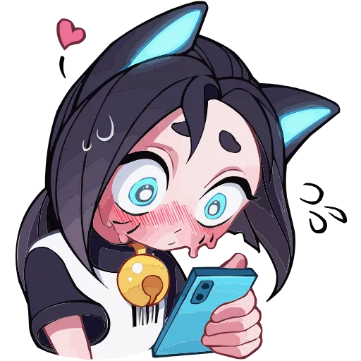 🥵 Эмодзи «Кибер Милшу 02» для Telegram