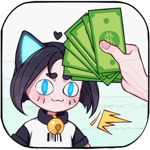 🤑 Эмодзи «Кибер Милшу 02» для Telegram