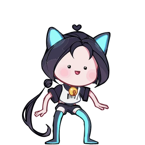 😐 Эмодзи «Кибер Милшу 02» для Telegram