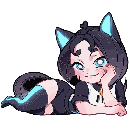 😏 Эмодзи «Кибер Милшу 02» для Telegram