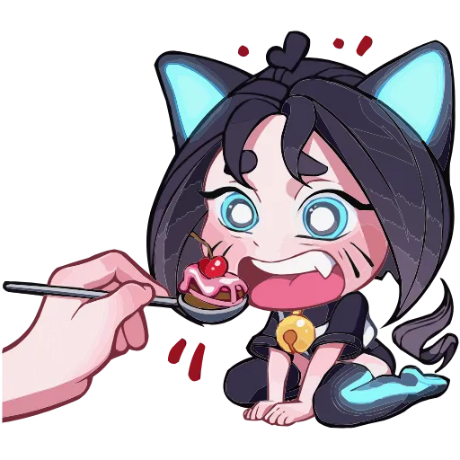 😋 Эмодзи «Кибер Милшу 02» для Telegram
