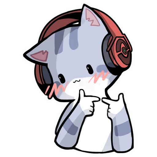 Стикерпак cybercats для Telegram — скачать